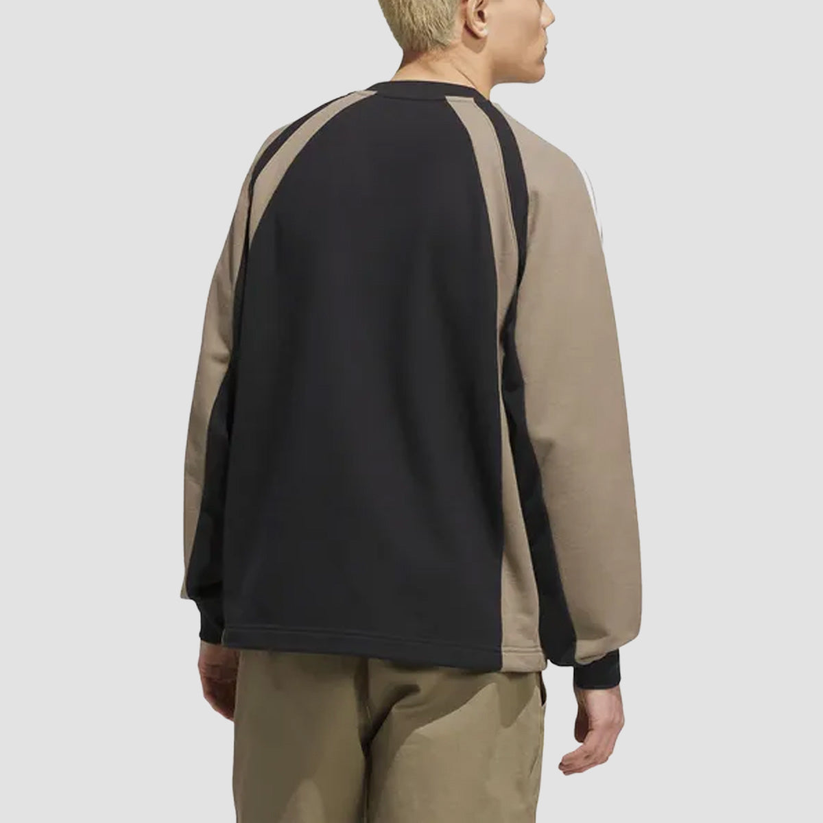 adidas Skateboarding FS+ Crewneck Sweatshirt Black/Khaki Six