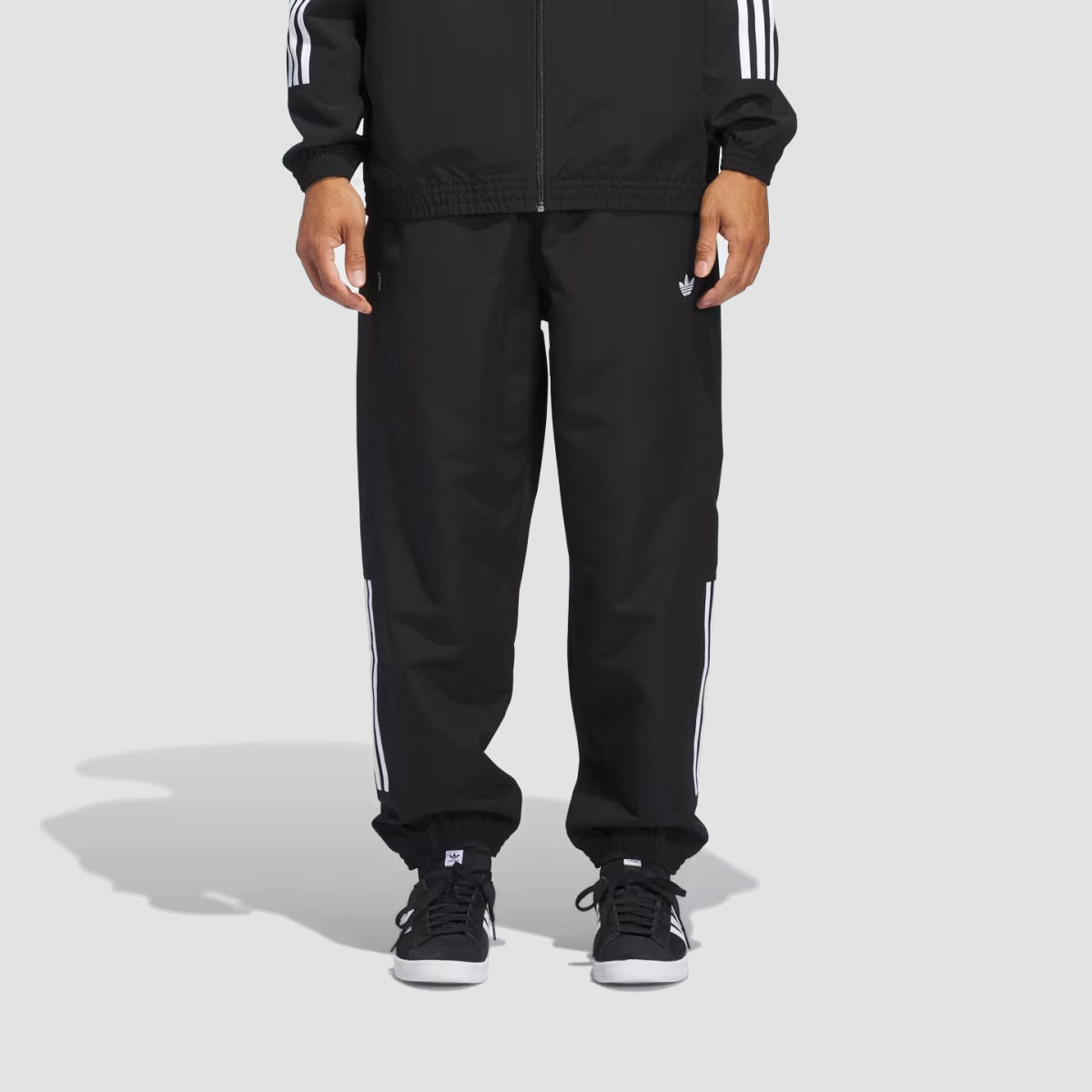 adidas Skateboarding Gatsele Track Pants (Gender Neutral) Black/White