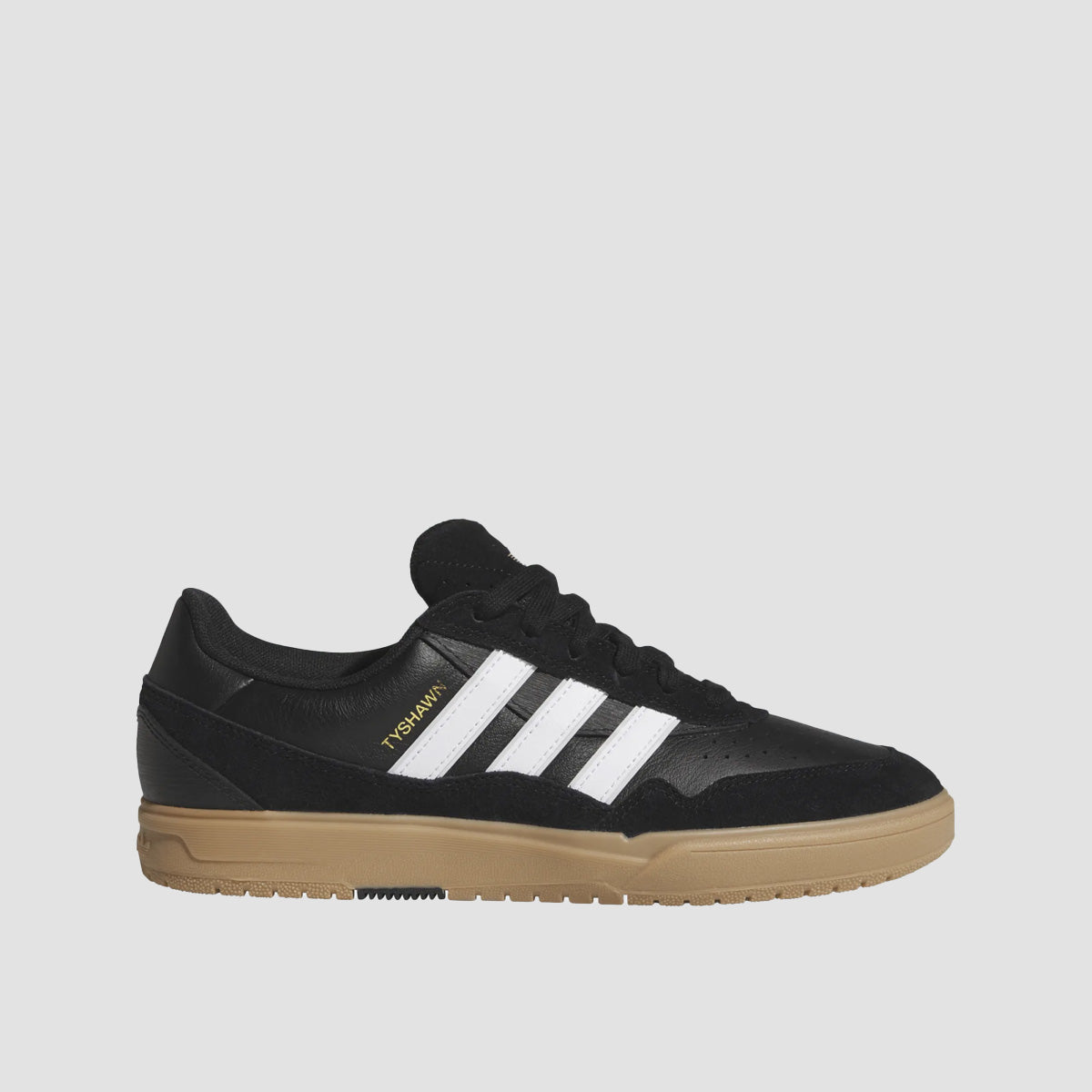adidas Tyshawn II Shoes - Core Black/Ftwr White/Gum4