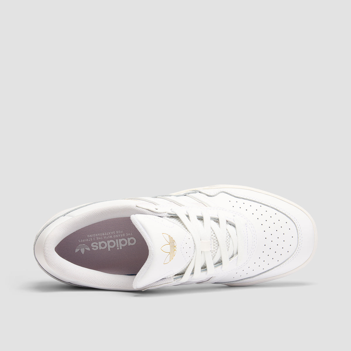 adidas Tyshawn II Shoes - Ftwr White/Ftwr White/Gum4
