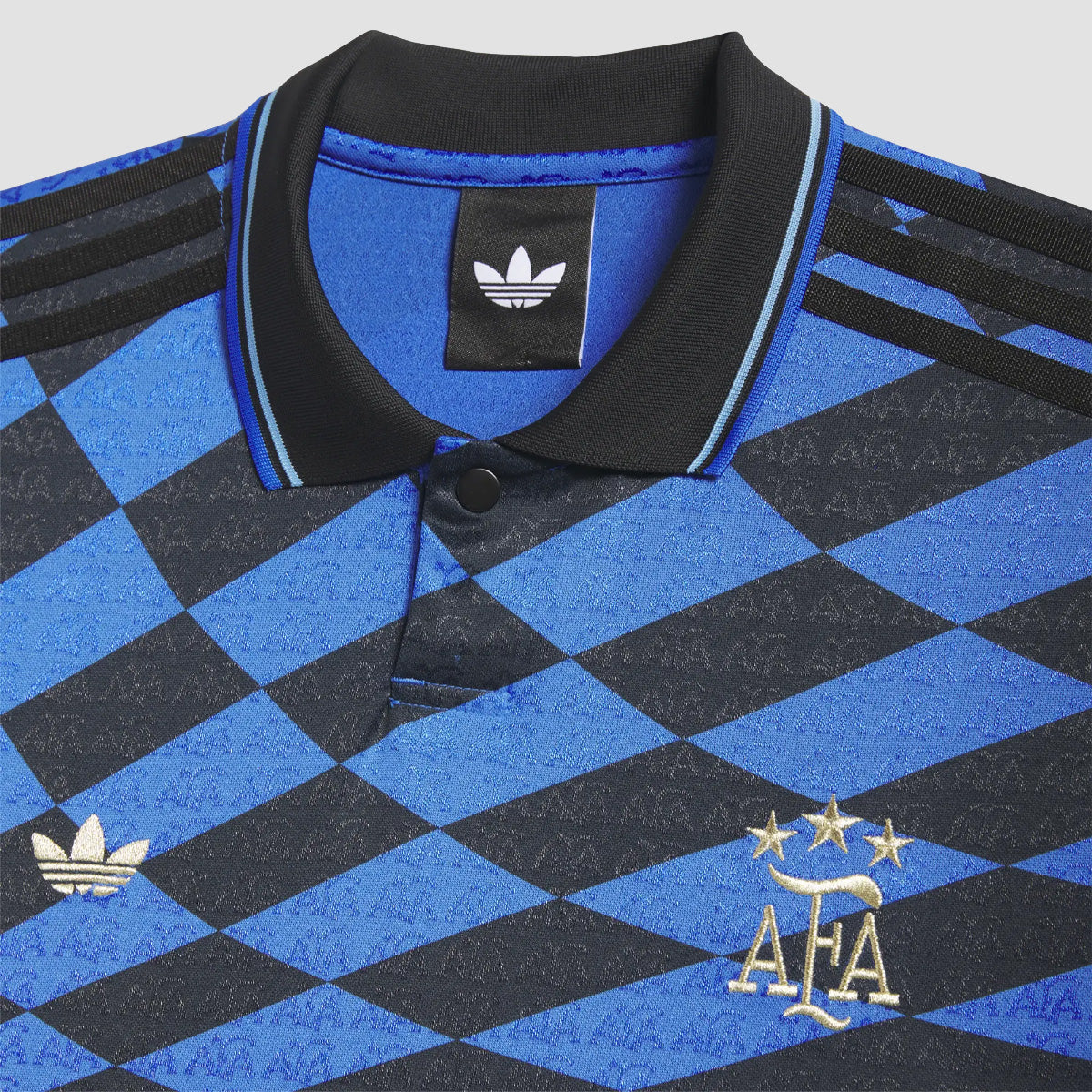 adidas X Thrasher X AFA Argentina Football Jersey T-Shirt Black/Blue