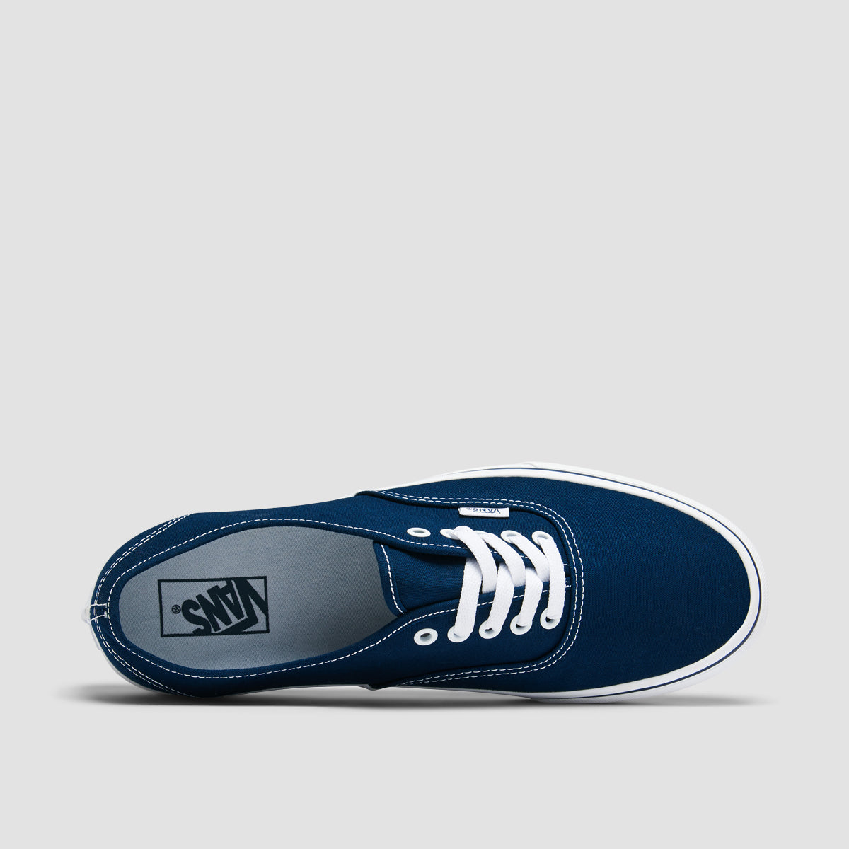 Vans Authentic Shoes - Angle Stripe Lining/Dress Blue/True White