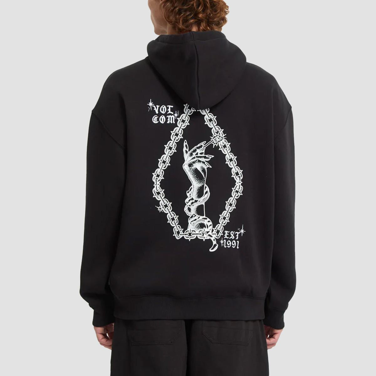 Volcom FA Daniel Shepard Pullover Hoodie Black