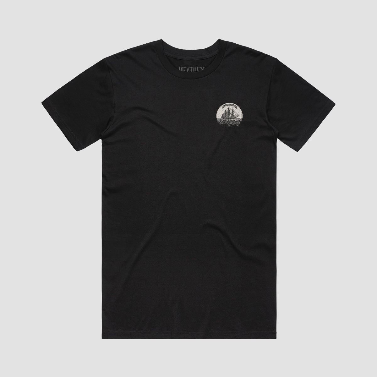 Heathen Moby T-Shirt Black