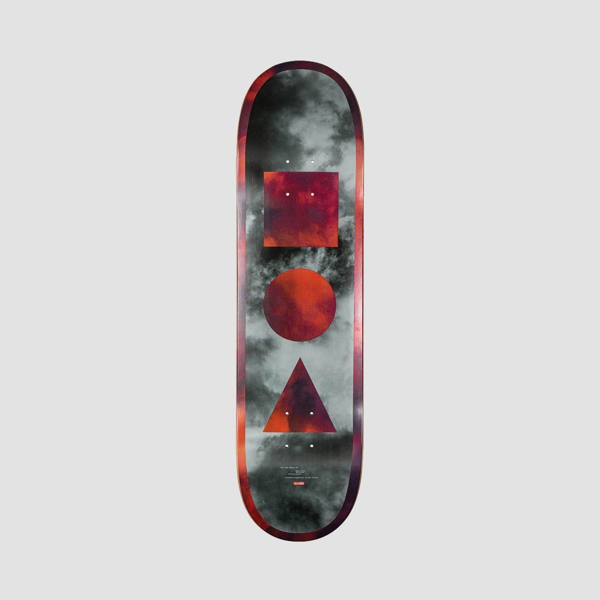 Globe G1 Stack Skateboard Deck Black/Candy Clouds - 8.375"