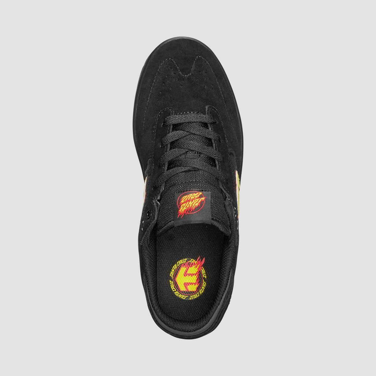 Etnies Windrow X Santa Cruz Shoes - Black/Red/Black