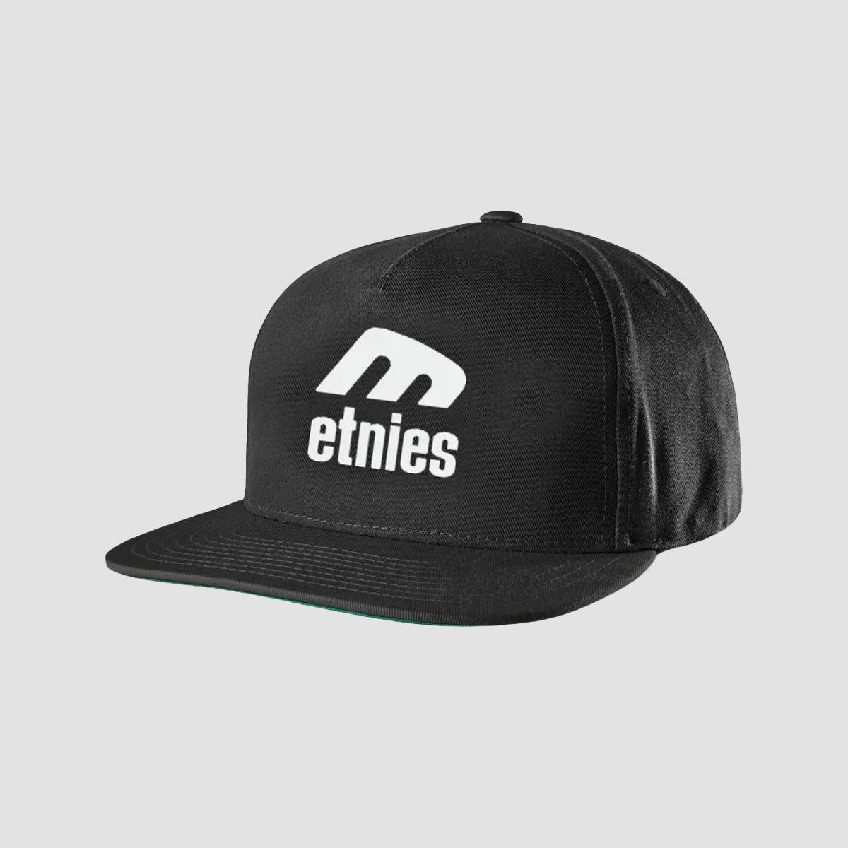 Etnies Icon E Snapback Cap Black/White