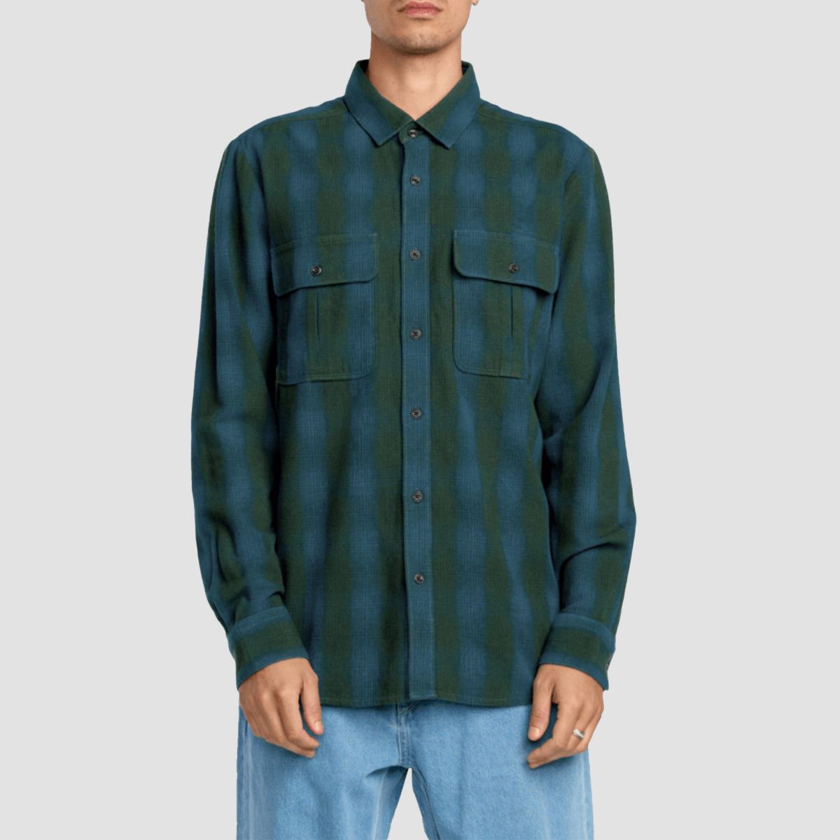 Volcom Shadowstone Flannel Longsleeve Shirt Scarab
