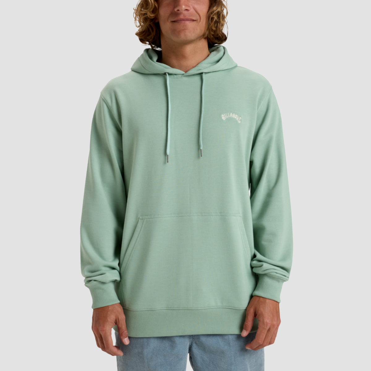 Billabong Arch Pullover Hoodie Seafoam