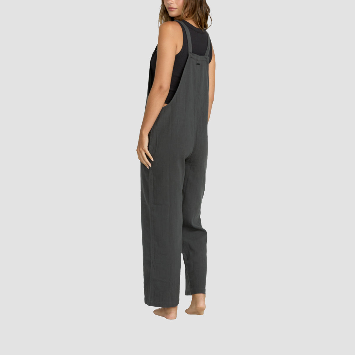 Billabong Pacific Time Jumpsuit Black Sands - Womens
