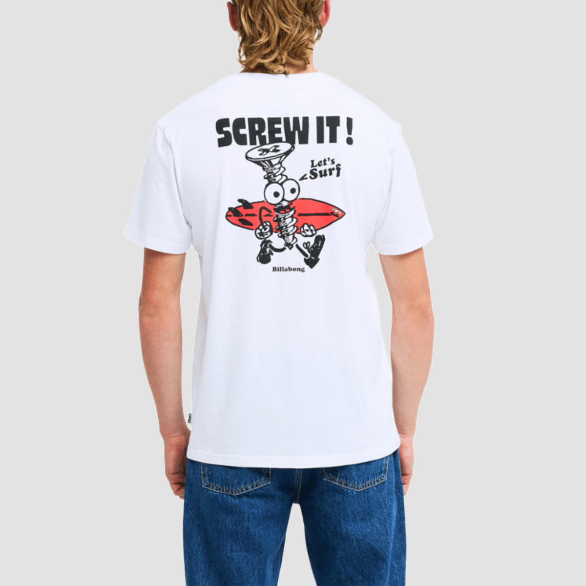 Billabong Screw It T-Shirt White
