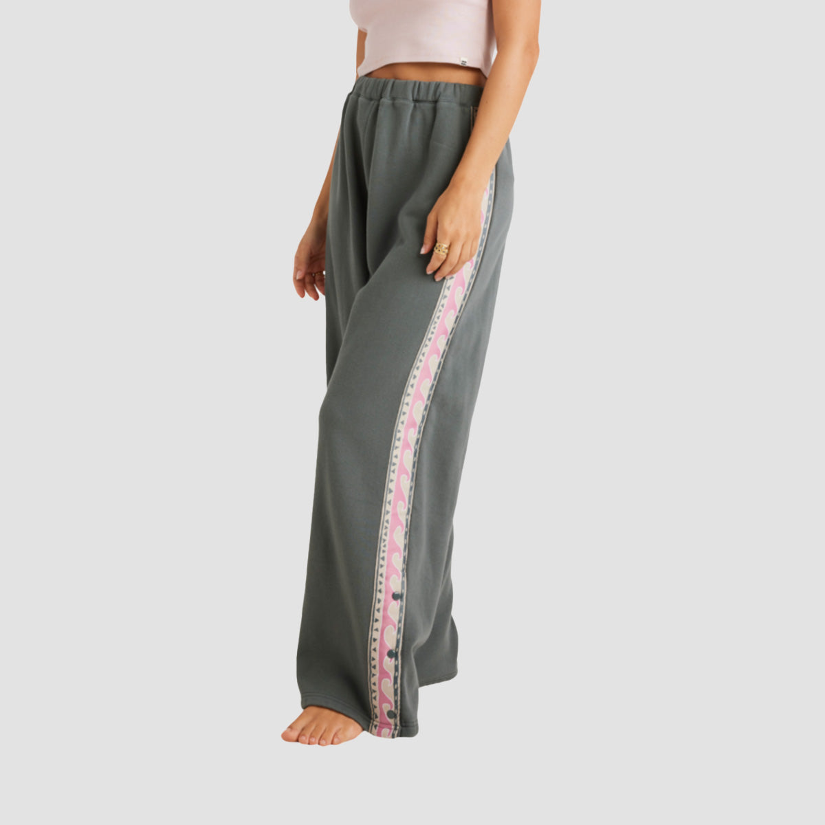 Billabong The Way Back Pants Eucalyptus - Womens