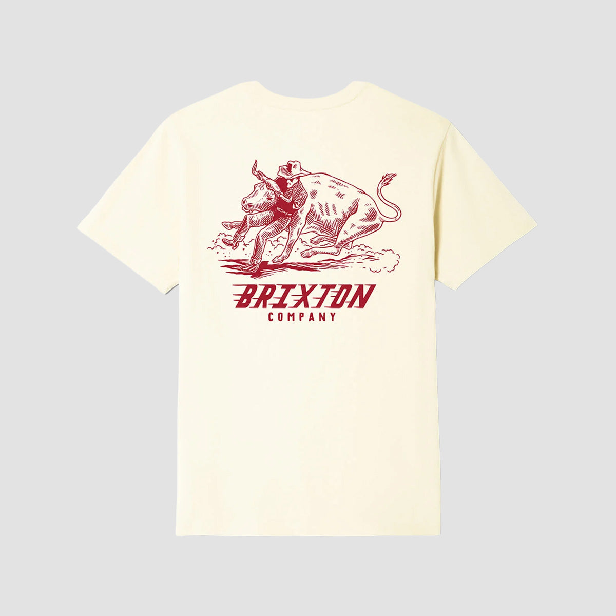 Brixton Barquero T-Shirt Cream