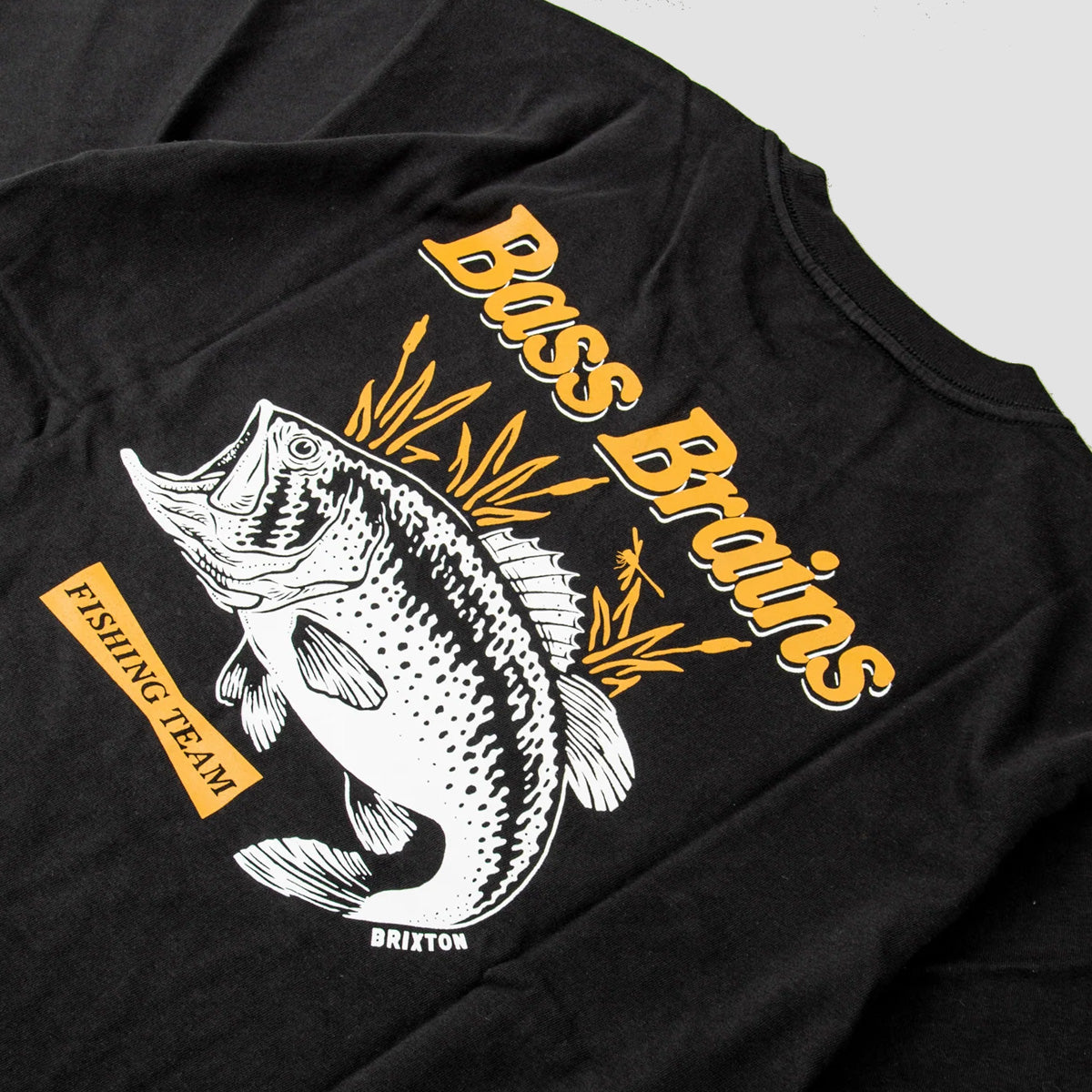 Brixton Bass Brains FT T-Shirt Black