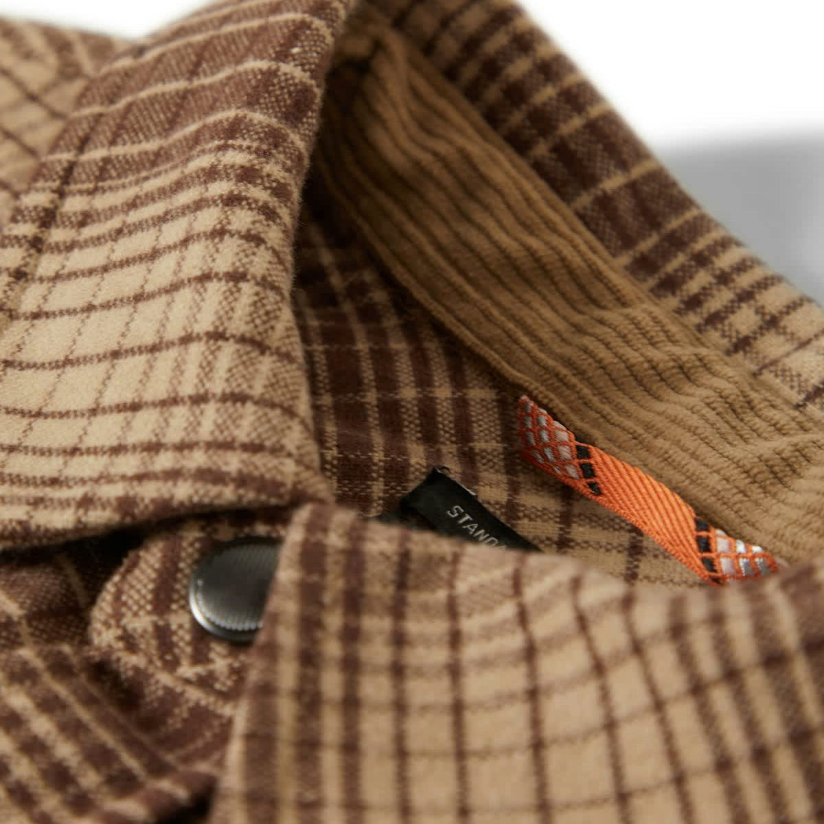 Brixton Builders Bowery Stretch WR Flannel Shirt Pine Needle/Sunbaked