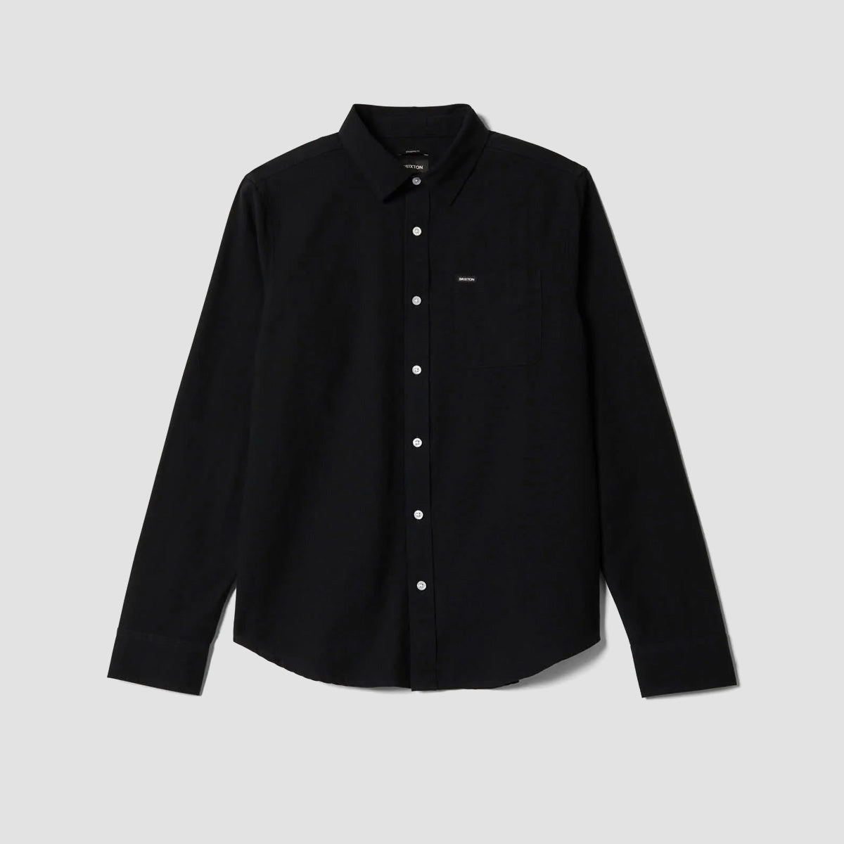 Brixton Charter Longsleeve Shirt Black