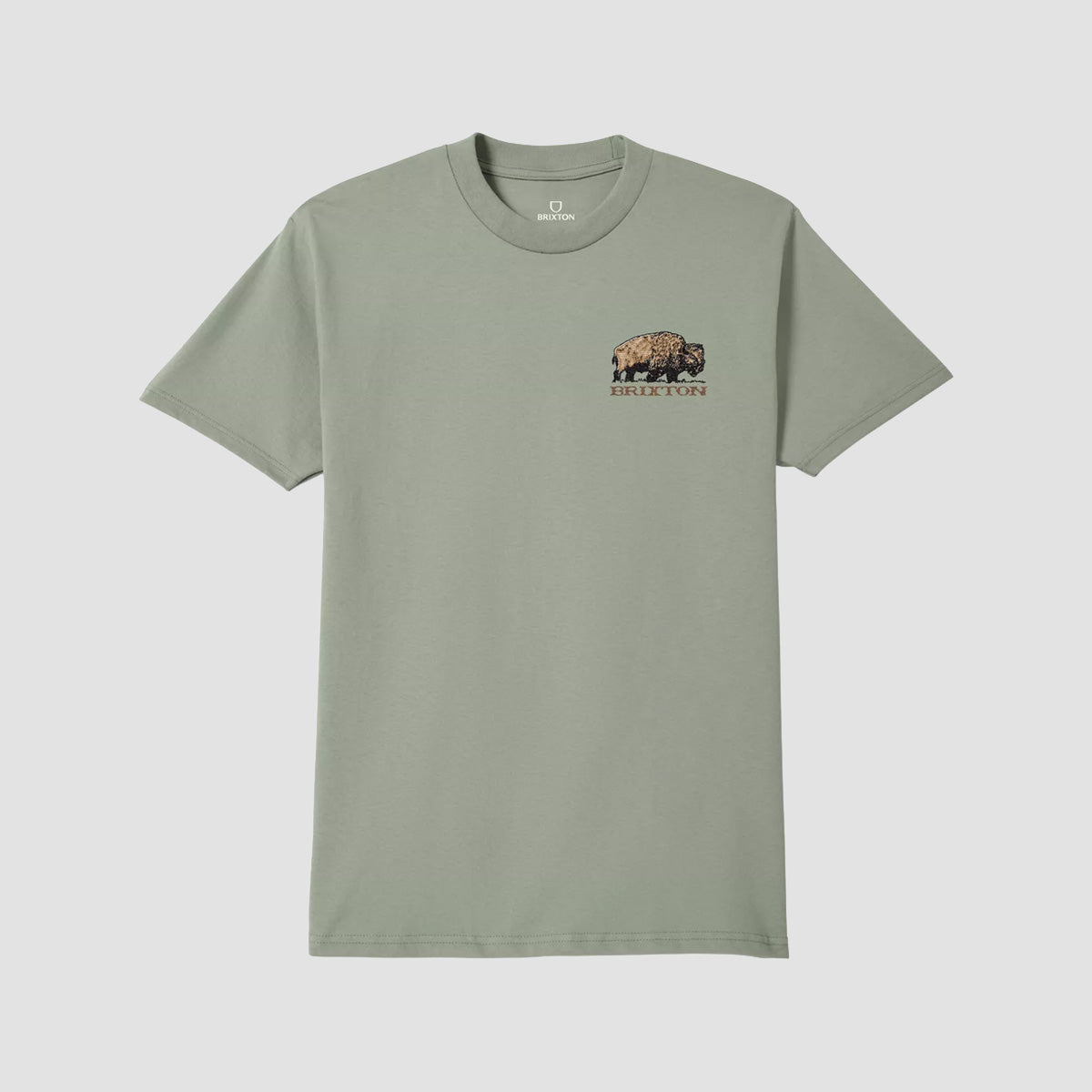 Brixton Coba T-Shirt Desert Green