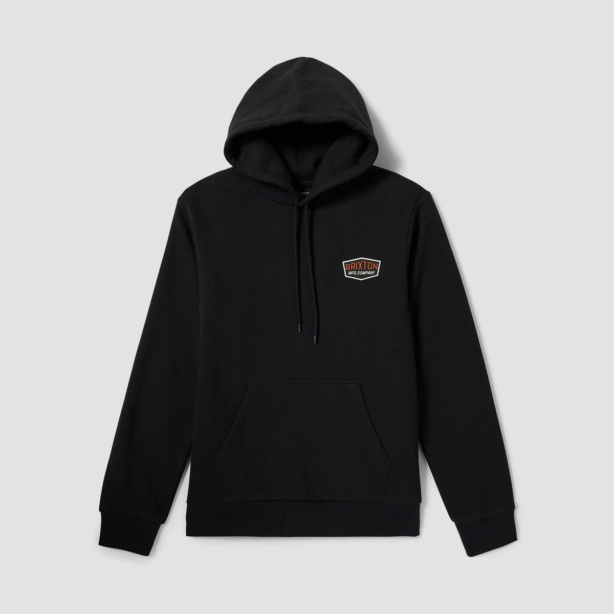Brixton Freeman Pullover Hoodie Black