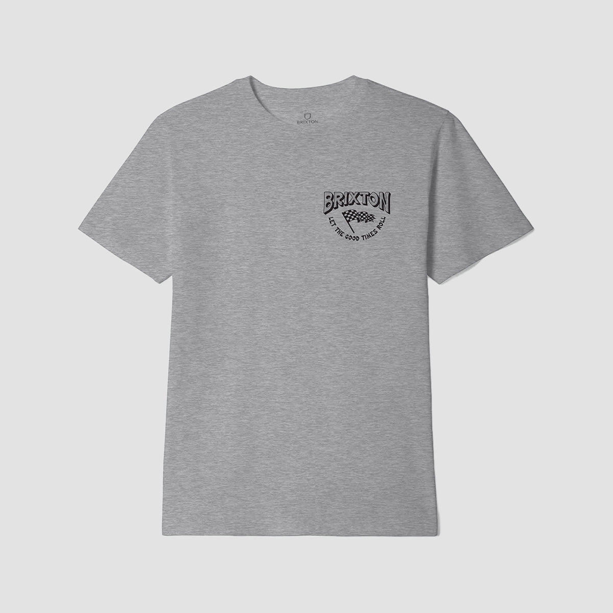 Brixton Garnet T-Shirt Heather Grey
