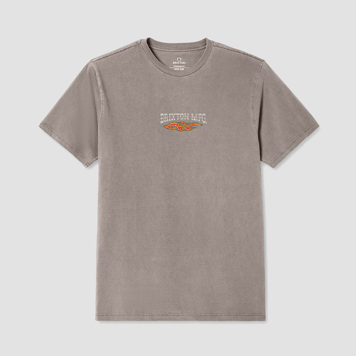 Brixton Hardee T-Shirt Cinder Worn Wash