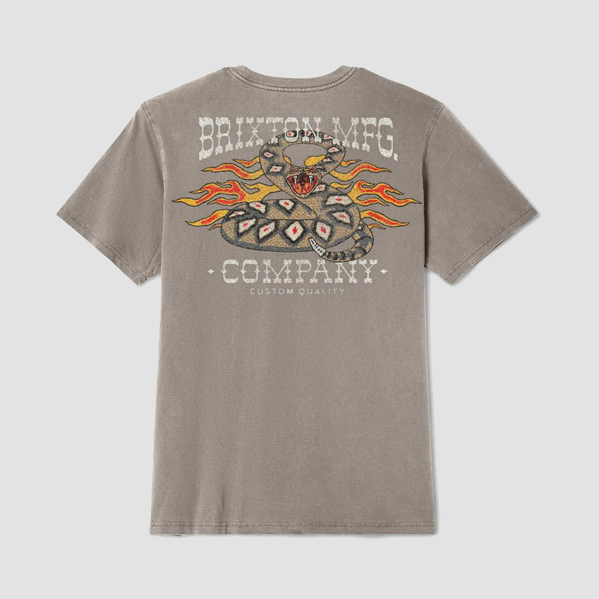 Brixton Hardee T-Shirt Cinder Worn Wash