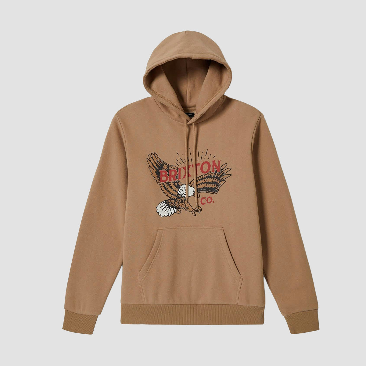 Brixton Keeler Hoodie Sand
