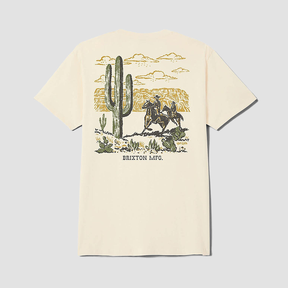 Brixton Keslo T-Shirt Cream