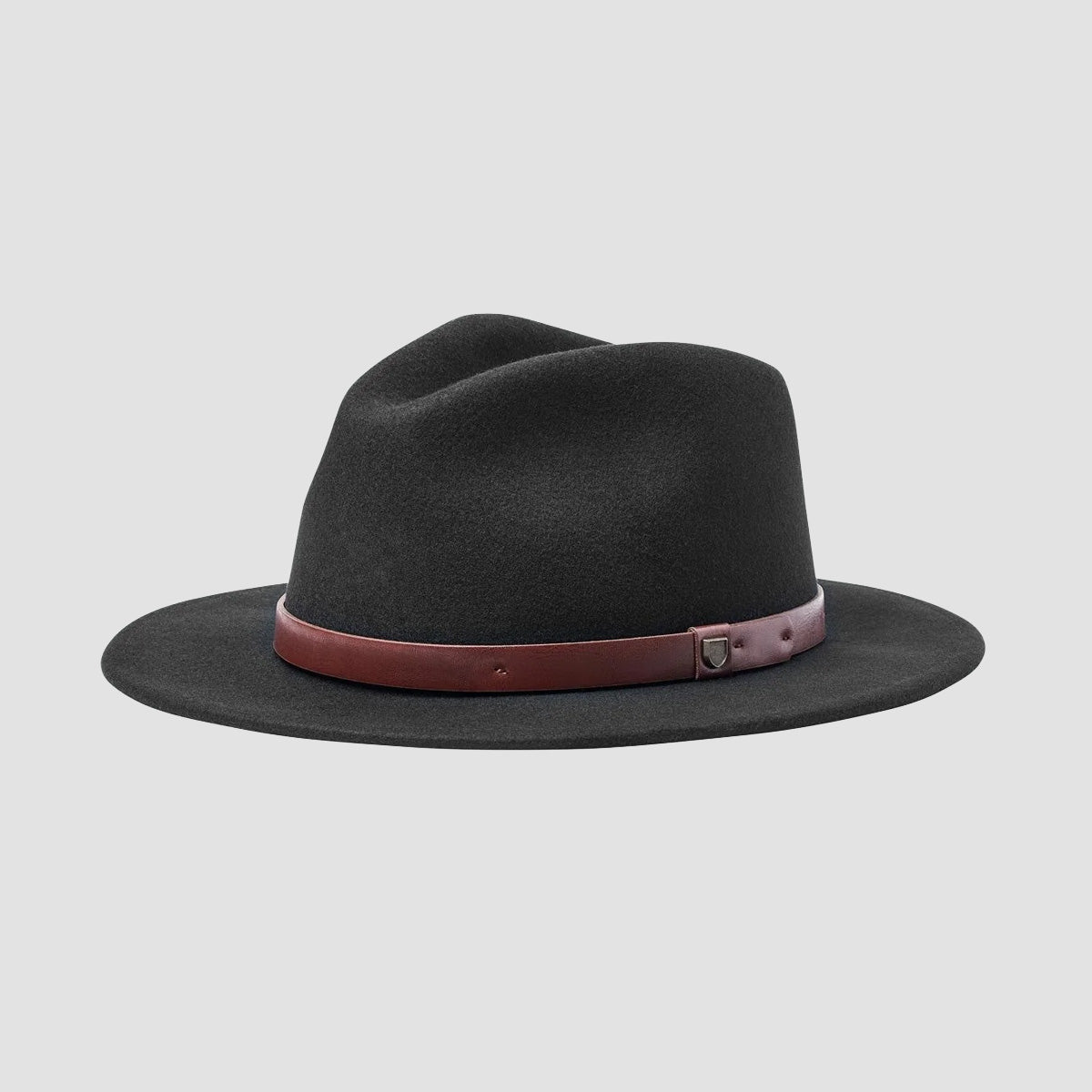 Brixton Messer Fedora Hat Black