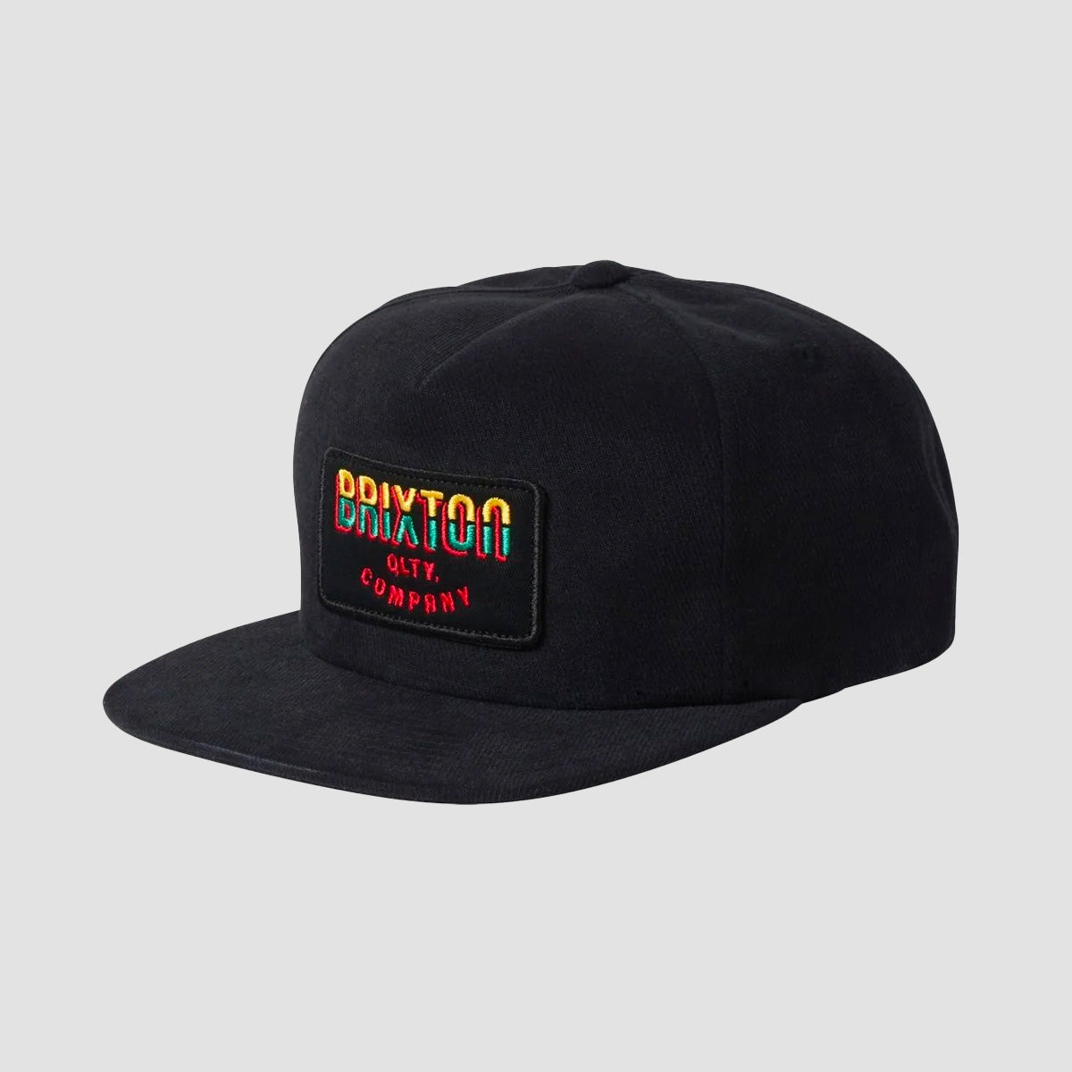 Brixton Neighbor MP Snapback Cap Black Sol Wash