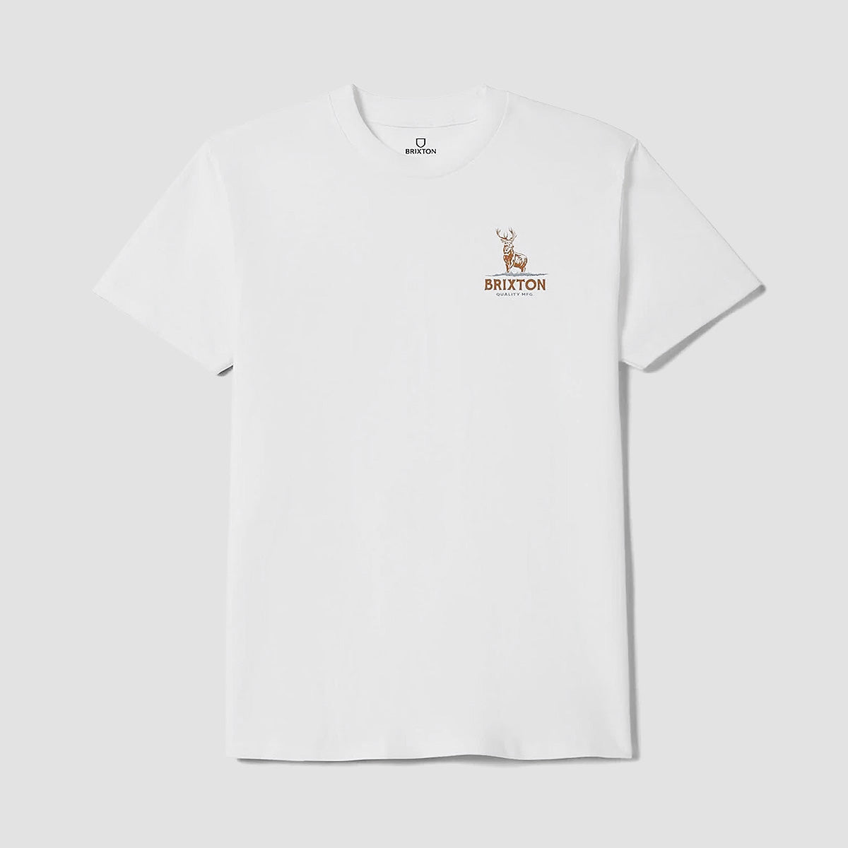Brixton Oakmont T-Shirt White