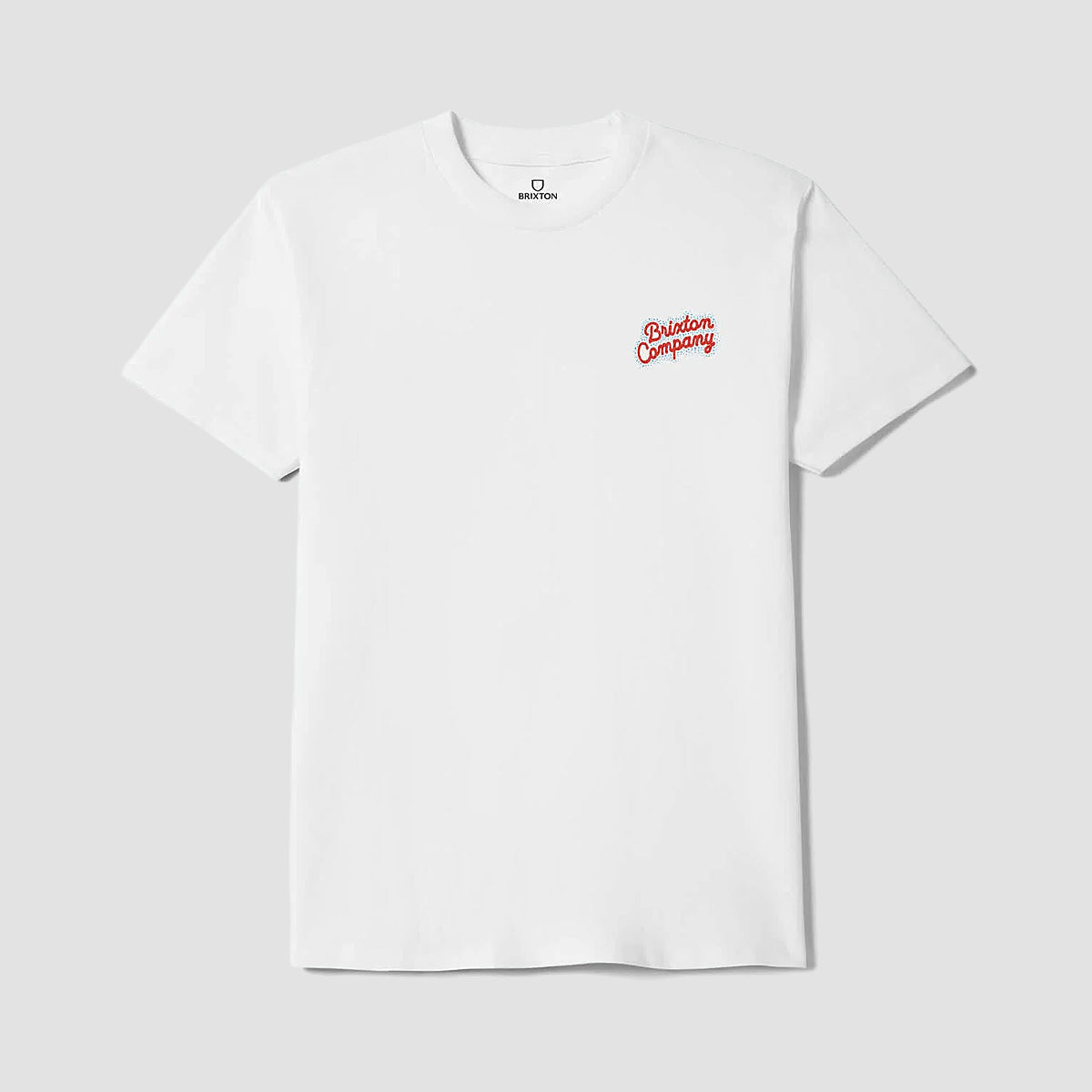 Brixton Stay While T-Shirt White