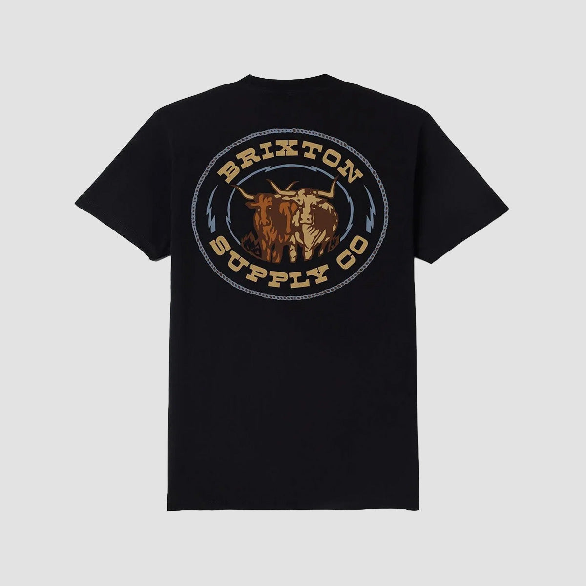 Brixton Steele T-Shirt Black