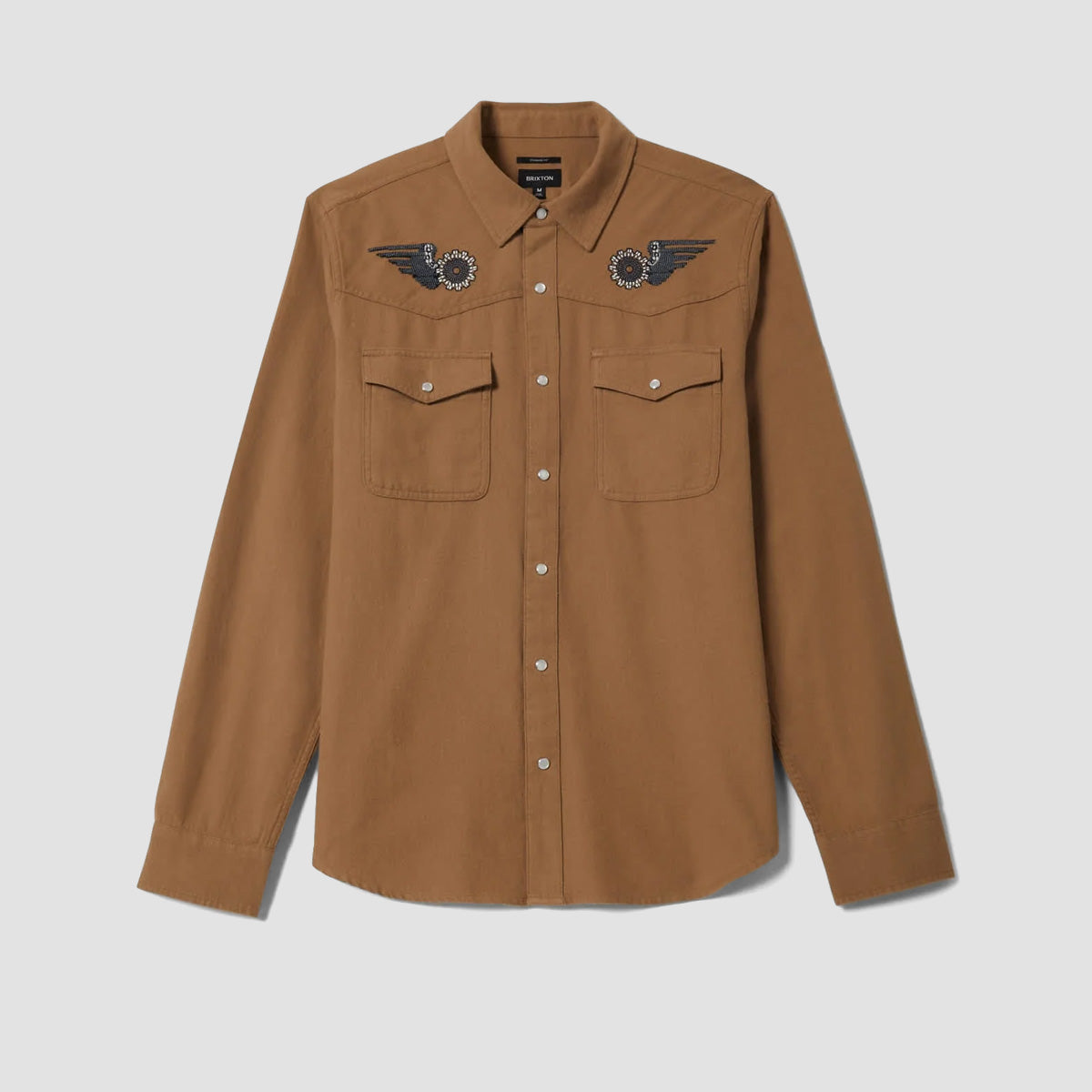 Brixton Waylon LW Overshirt Khaki