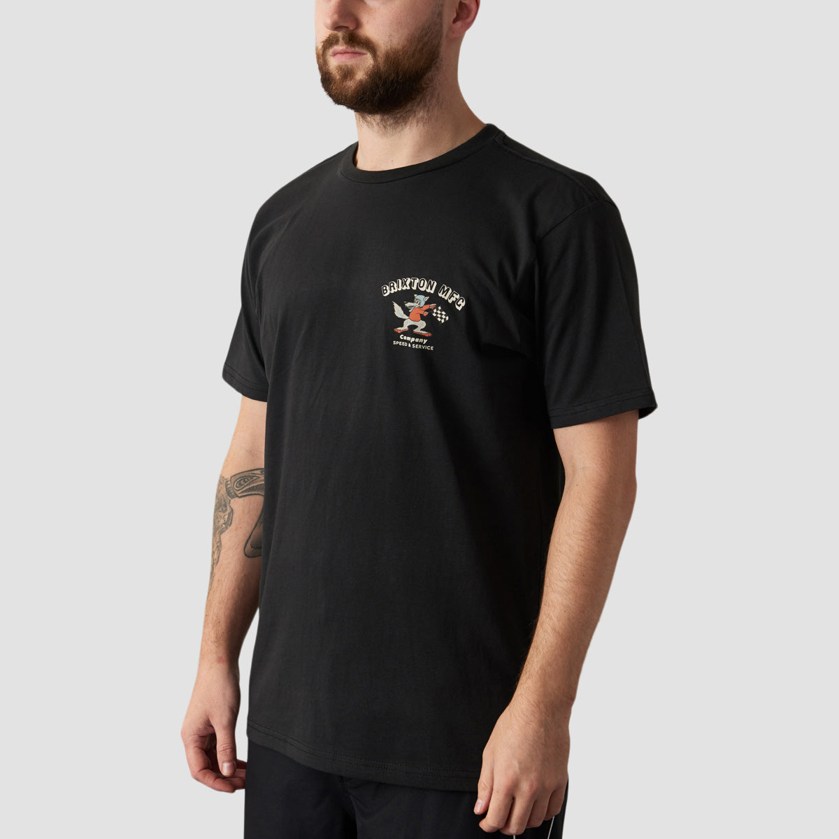 Brixton Wynmore Tailored T-Shirt Black