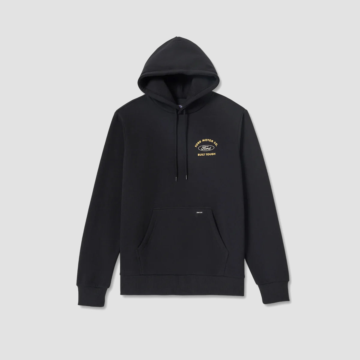 Brixton X Ford Built Tough Pullover Hoodie Burnt Rubber