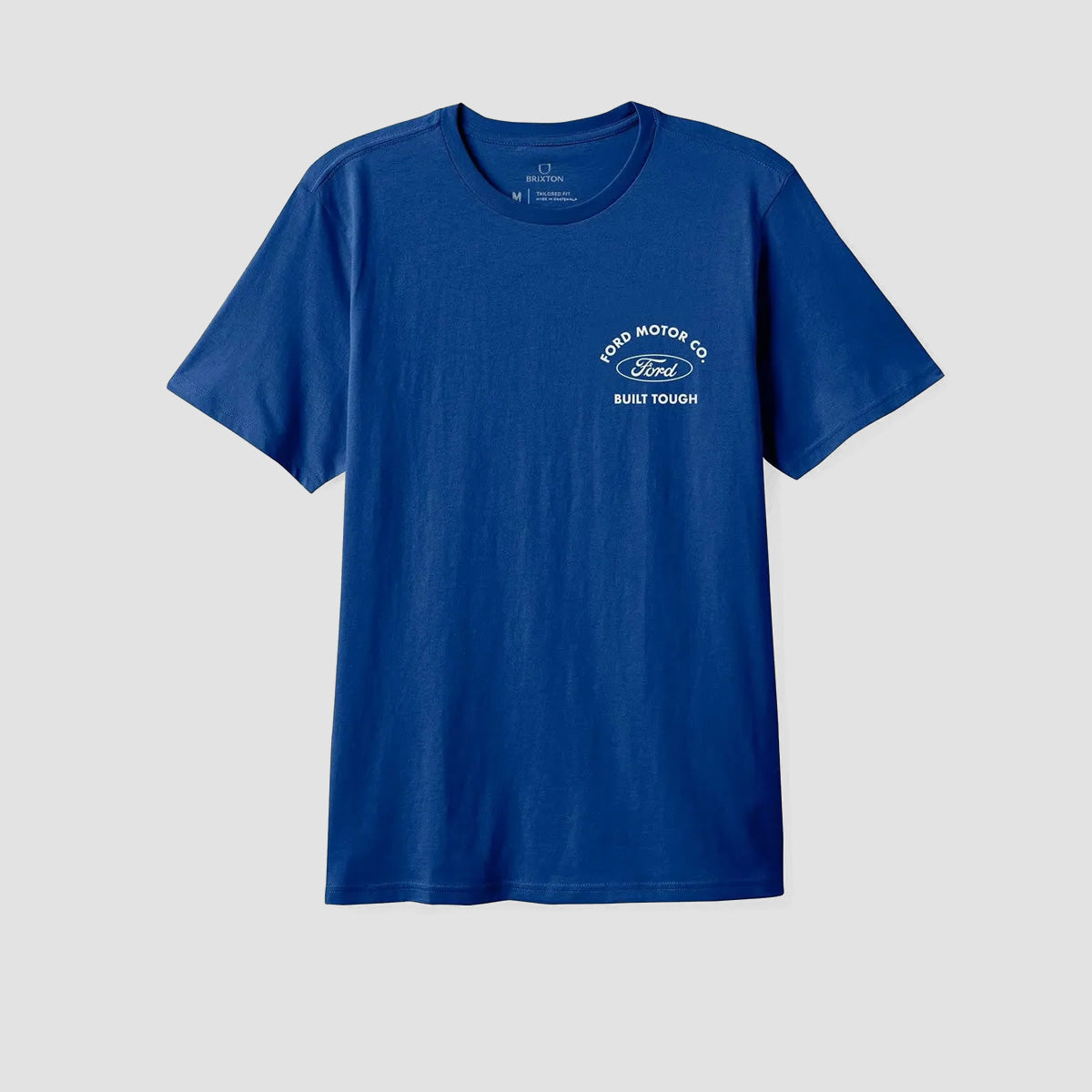 Brixton X Ford Built Tough T-Shirt Ford Blue