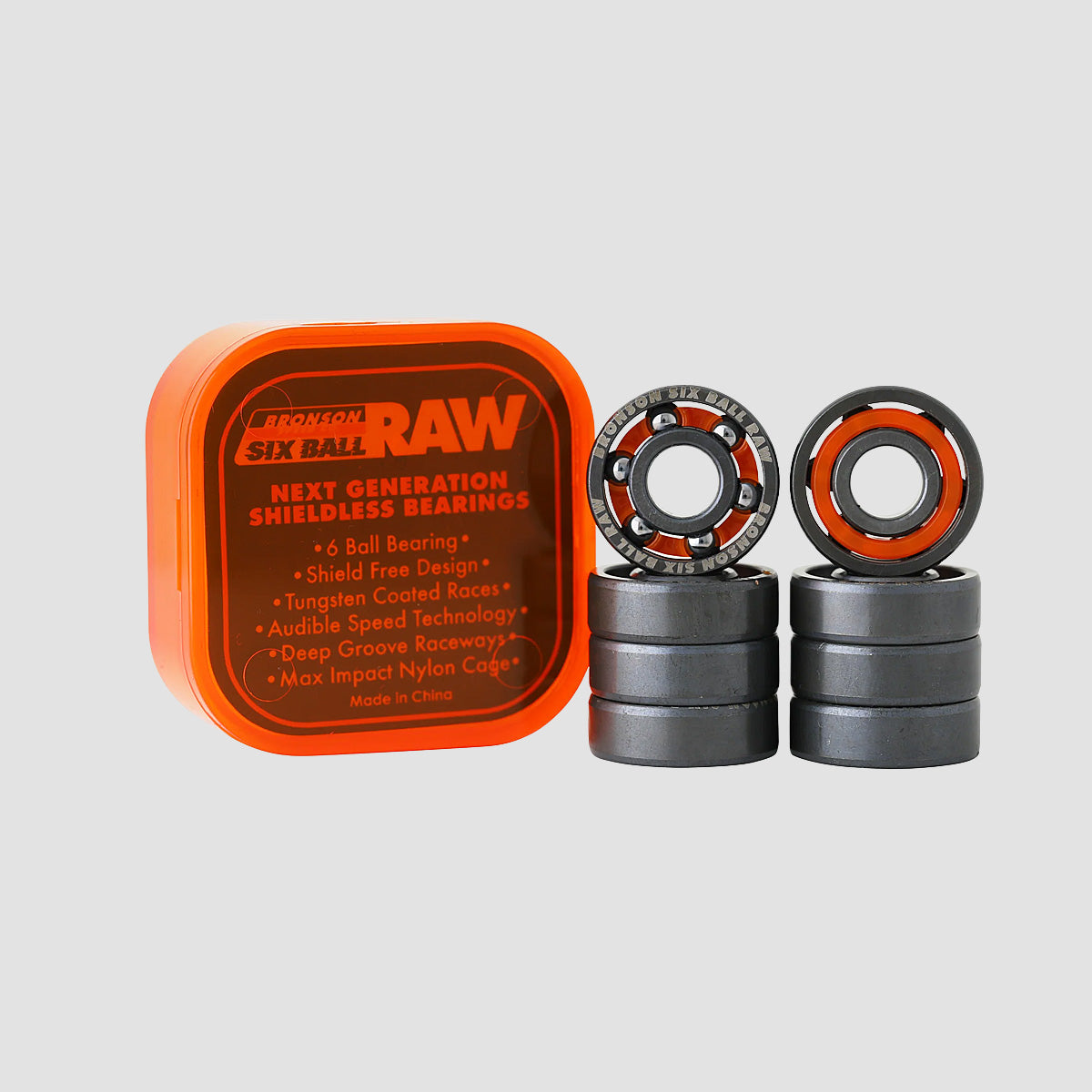 Bronson 6 Ball RAW Bearings