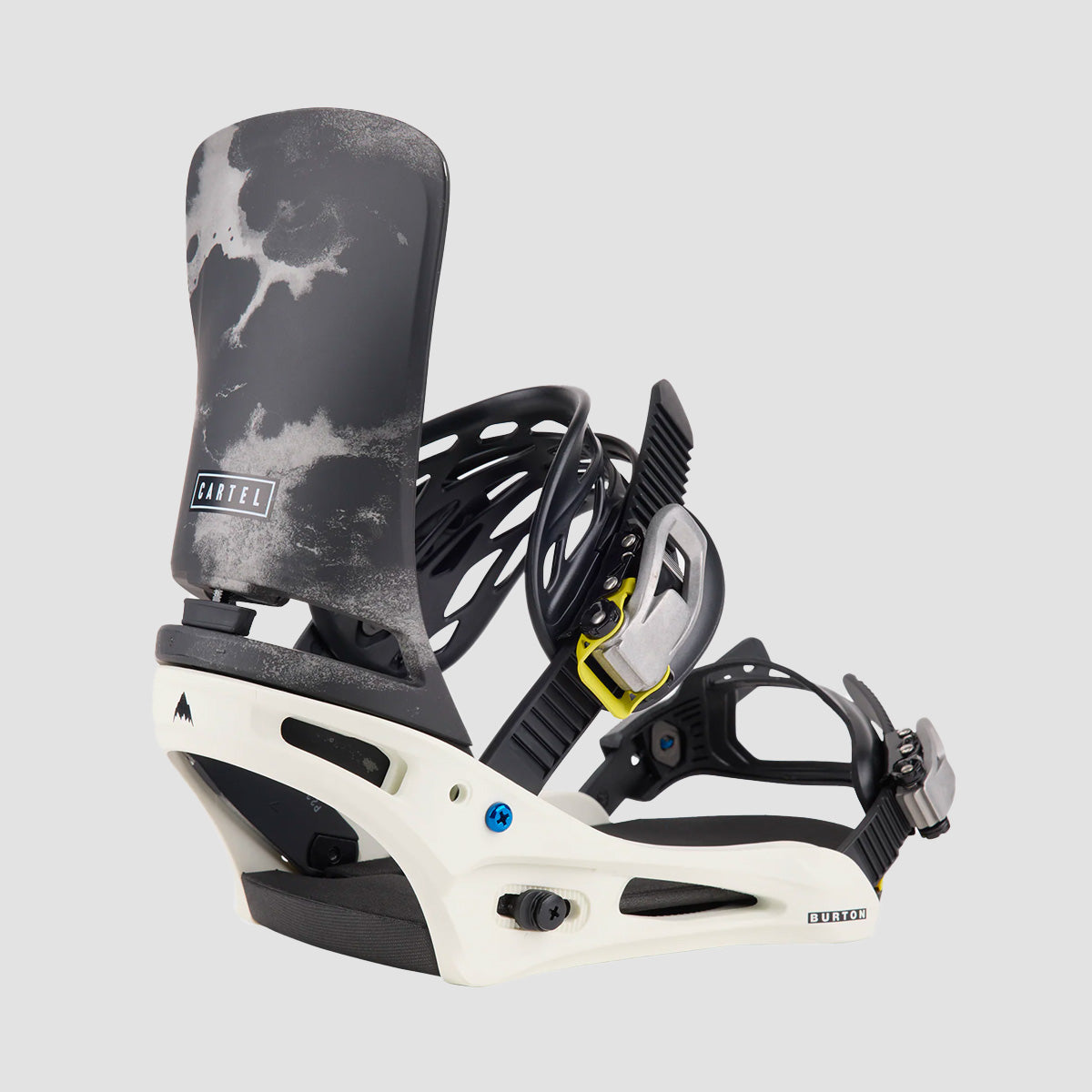 Burton Cartel Re:Flex Snowboard Bindings White/Graphic
