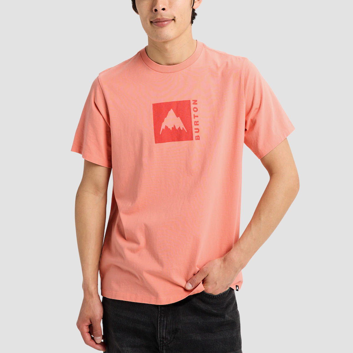 Burton Classic Mountain High T-Shirt Sunrise Coral