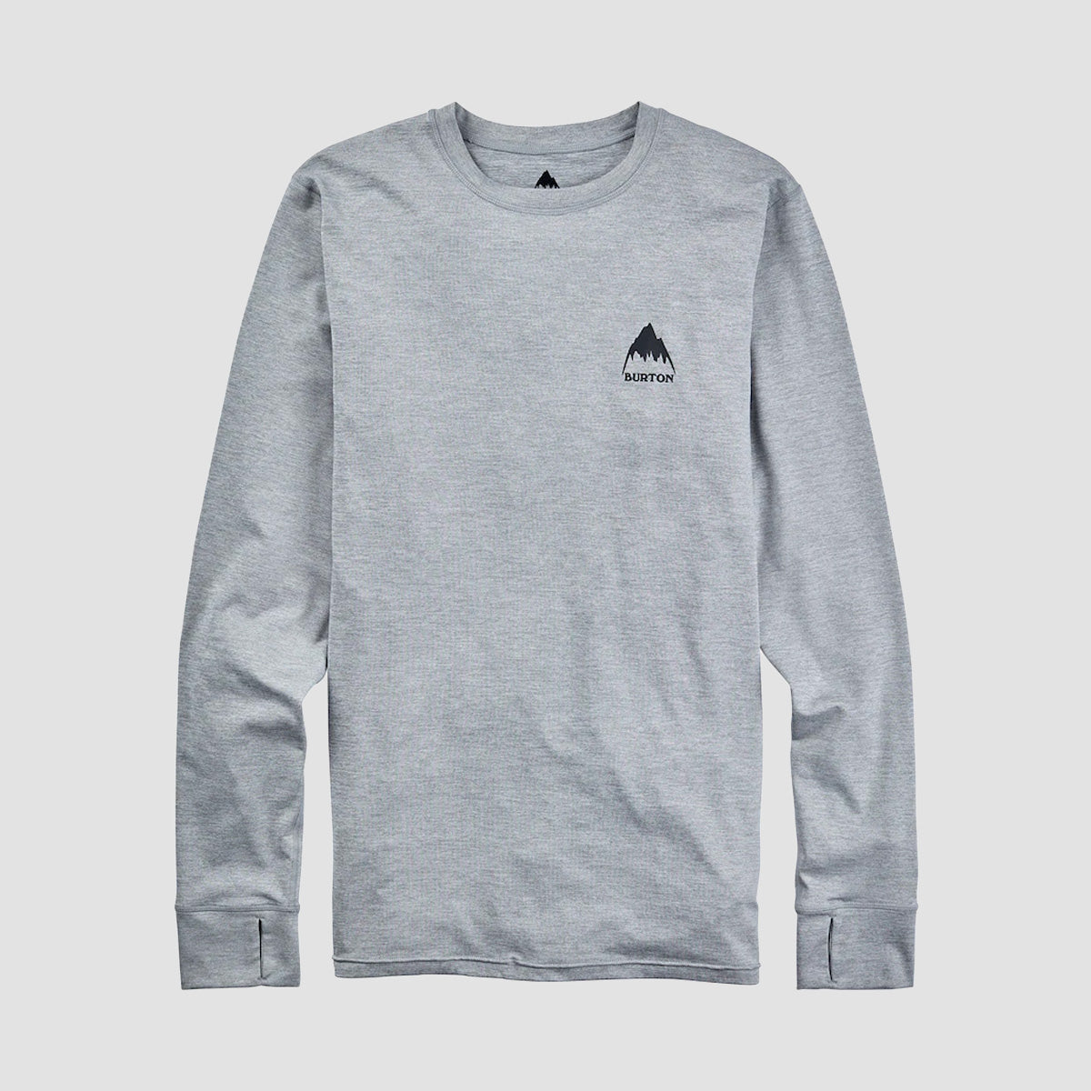 Burton Lightweight X Base Layer Crewneck Longsleeve T-Shirt True Black