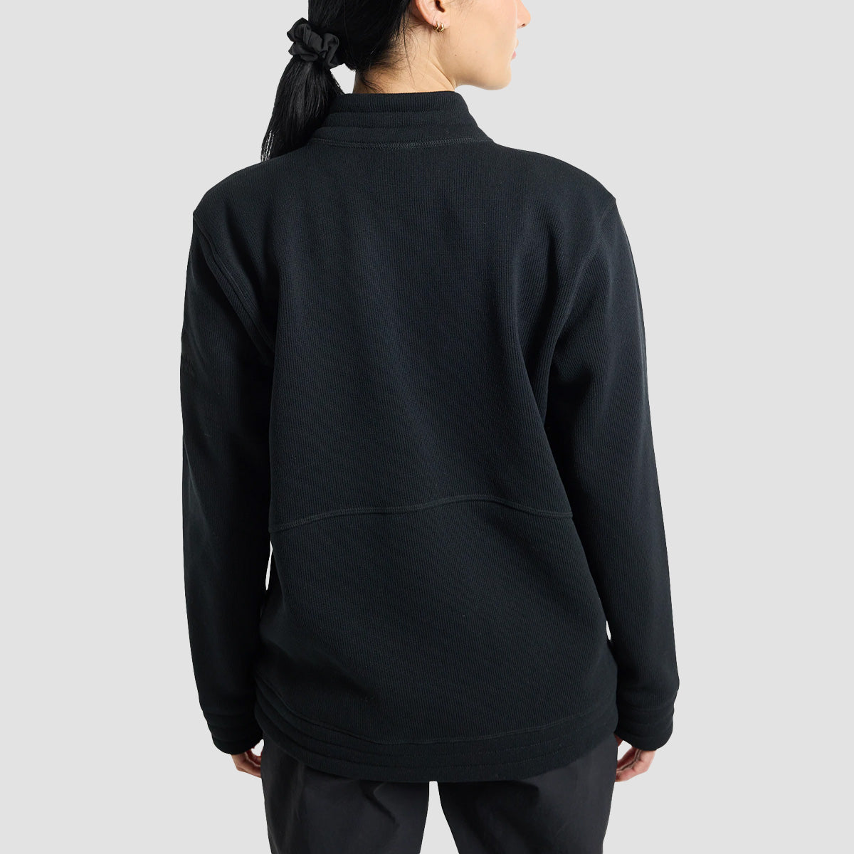 Burton Runin Full-Zip Sweatshirt True Black - Womens