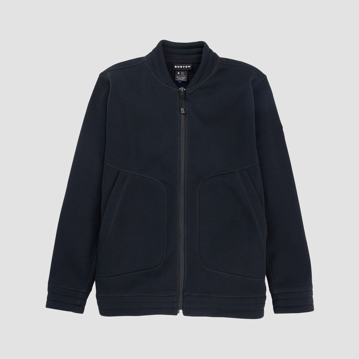 Burton Runin Full-Zip Sweatshirt True Black - Womens
