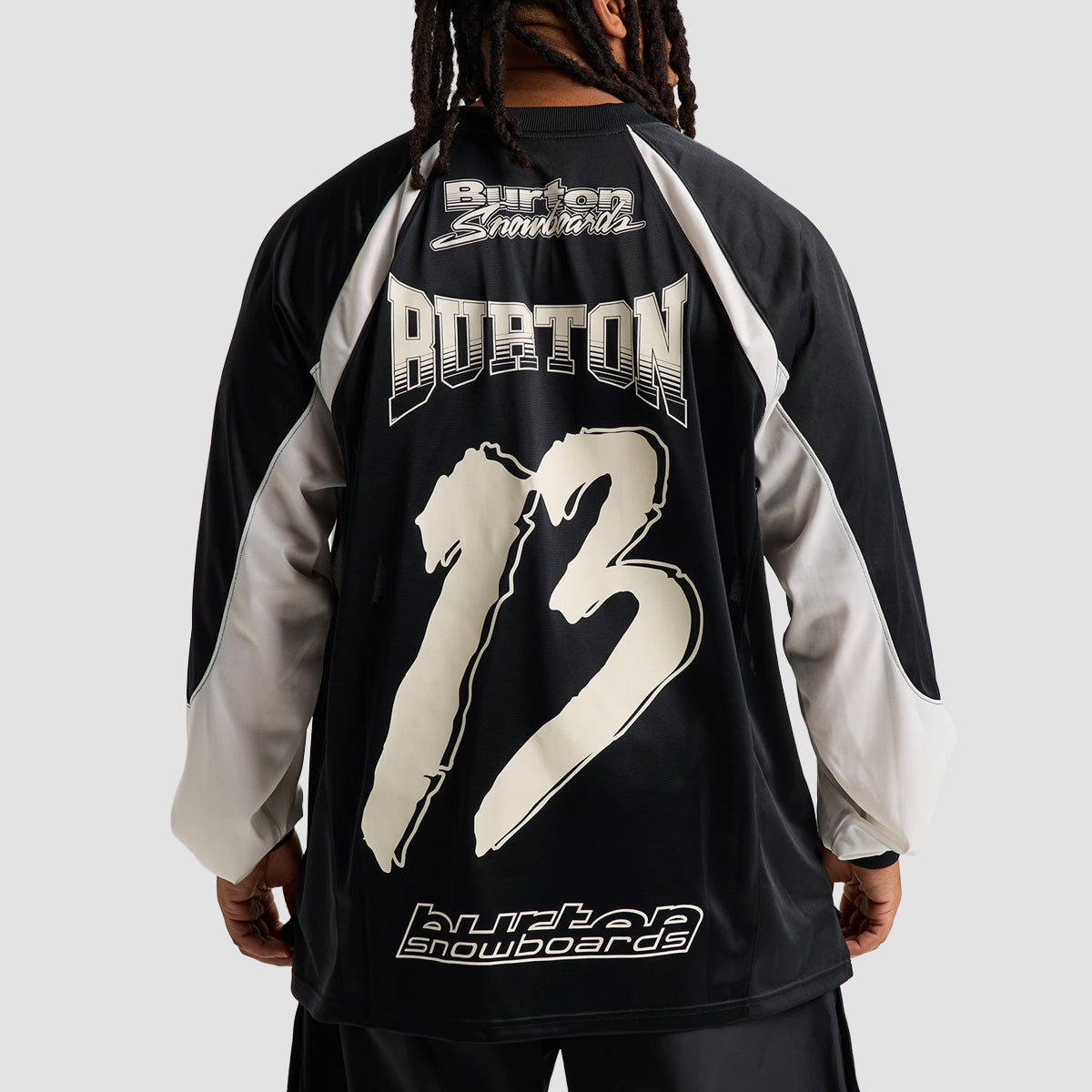 Burton X Zeb Powell Longsleeve Jersey T-Shirt True Black
