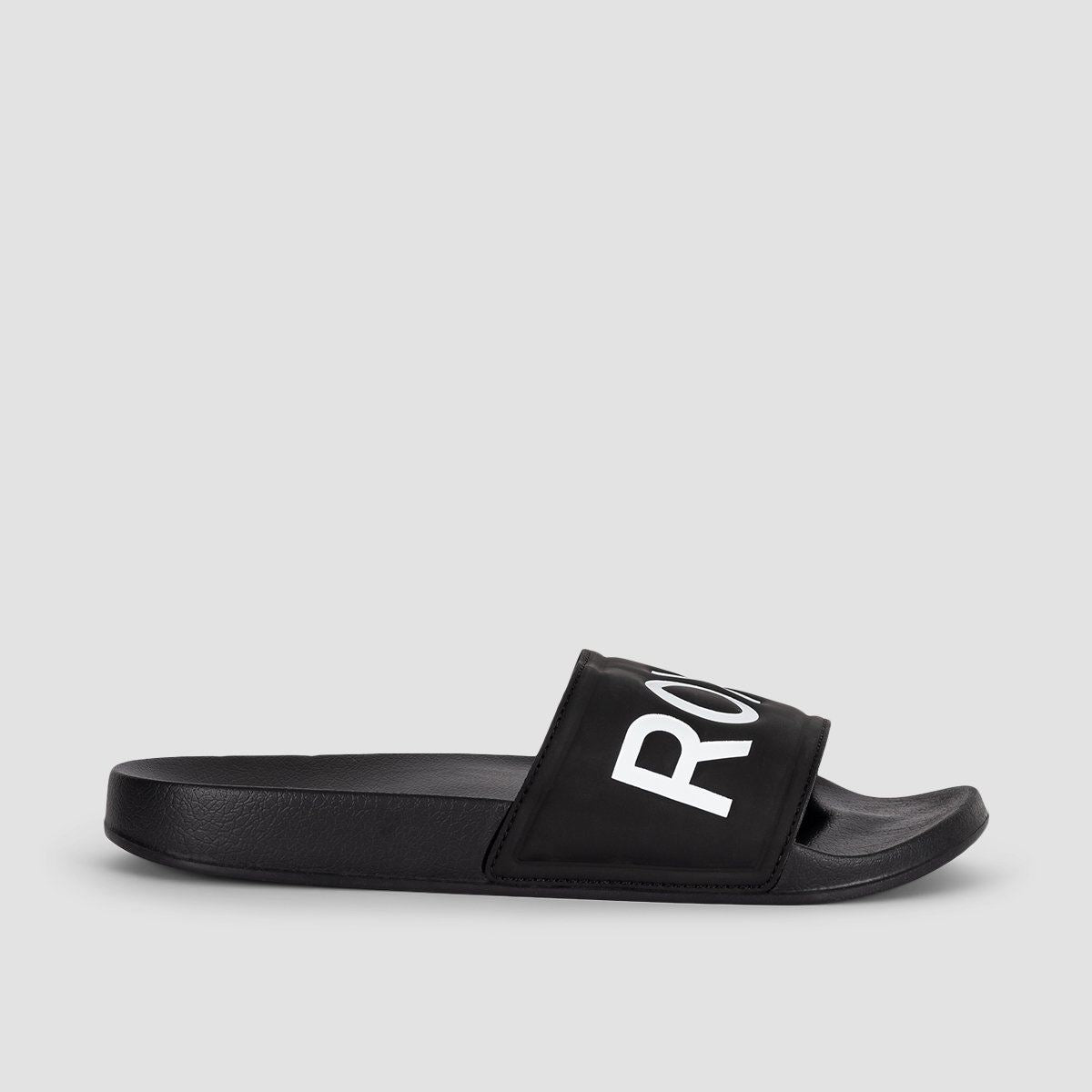 Roxy Slippy Sliders Black Fg - Womens