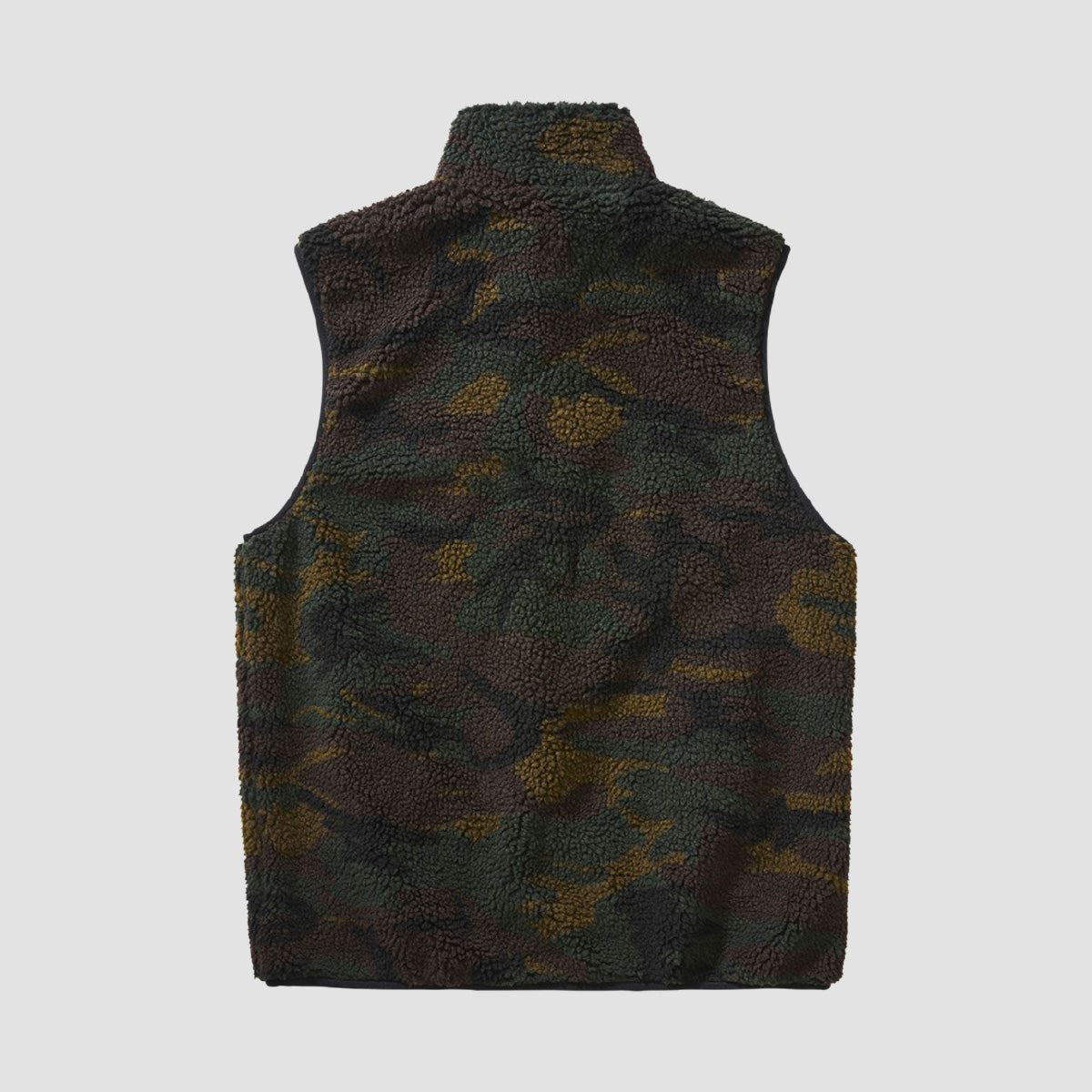 Heathen Wall of Sleep Fleece Vest Camo