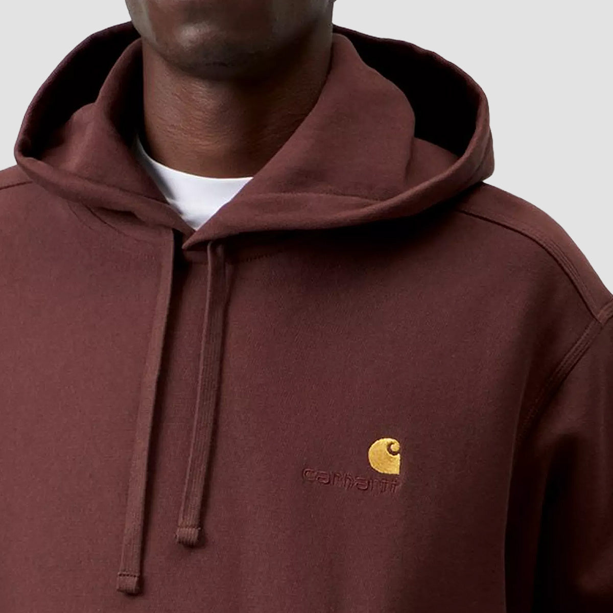 Carhartt WIP American Script Pullover Hoodie Amarone