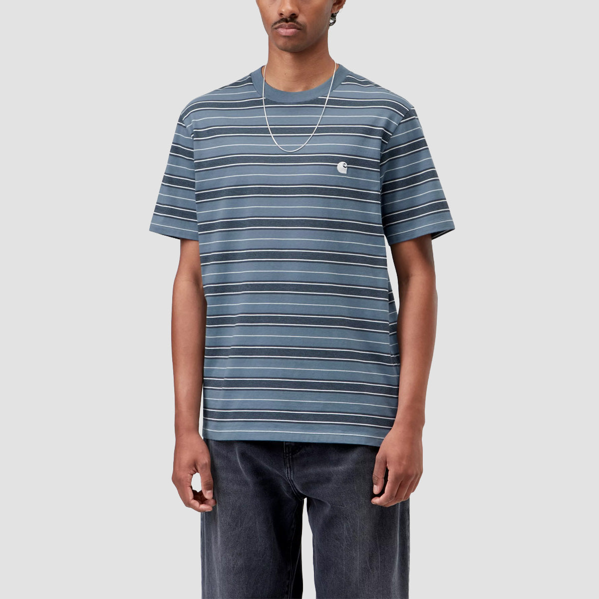 Carhartt WIP Bronson T-Shirt Bronson Stripe/Icesheet