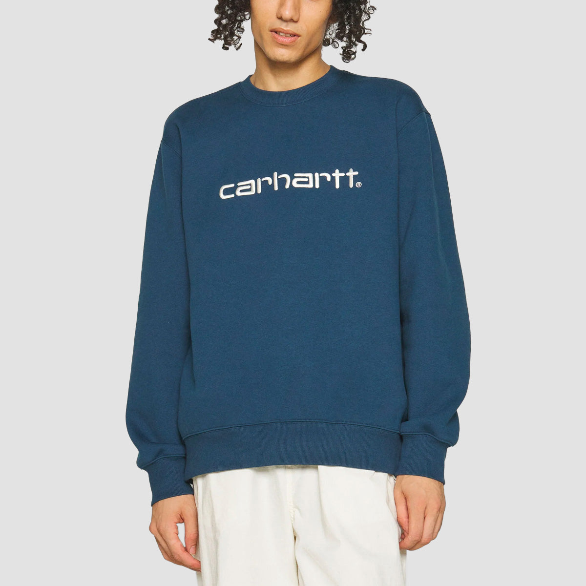 Carhartt WIP Carhartt Crew Sweat Squid/Salt