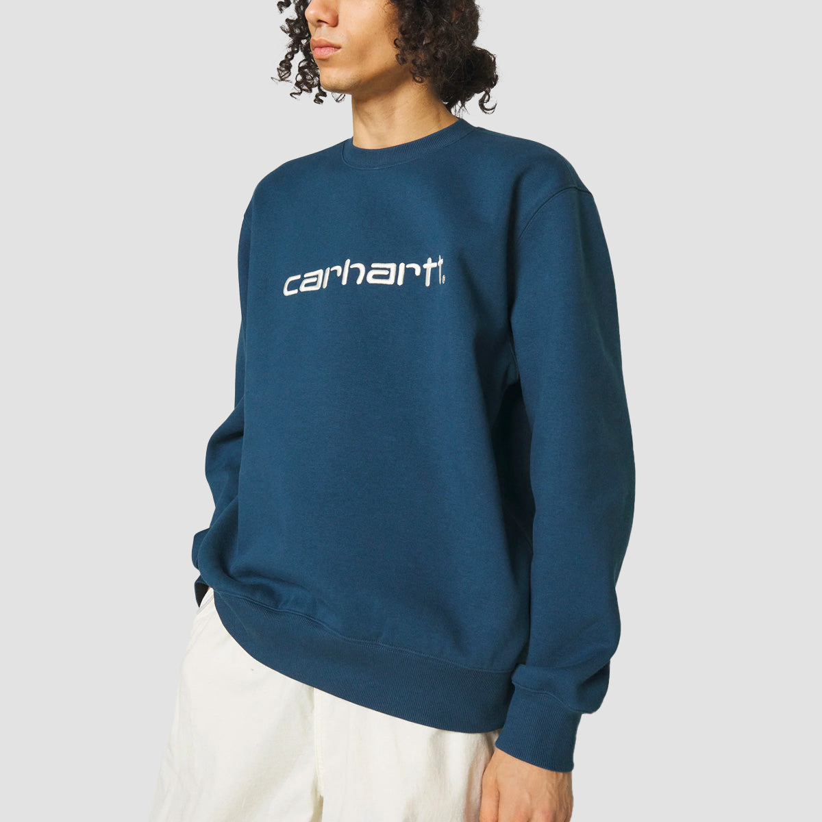 Carhartt WIP Carhartt Crew Sweat Squid/Salt