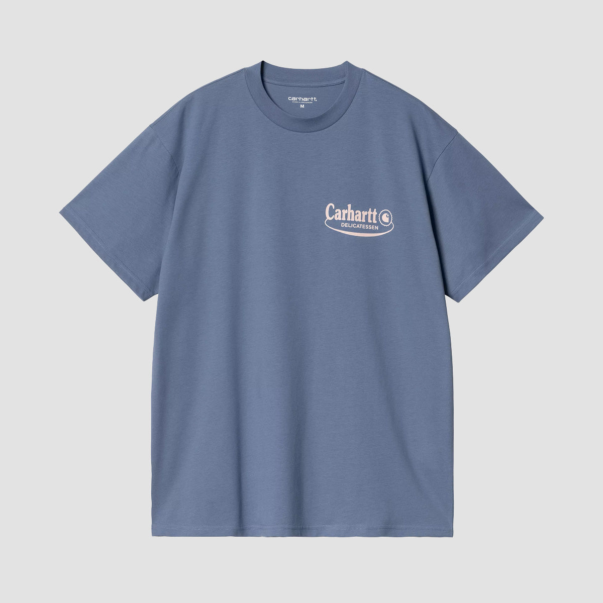 Carhartt WIP Catalogue T-Shirt Blue Iris/Air Pink